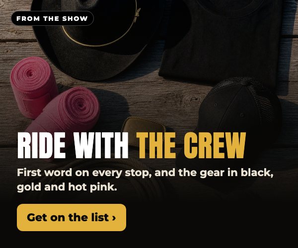 Ride with the crew. Get on the list